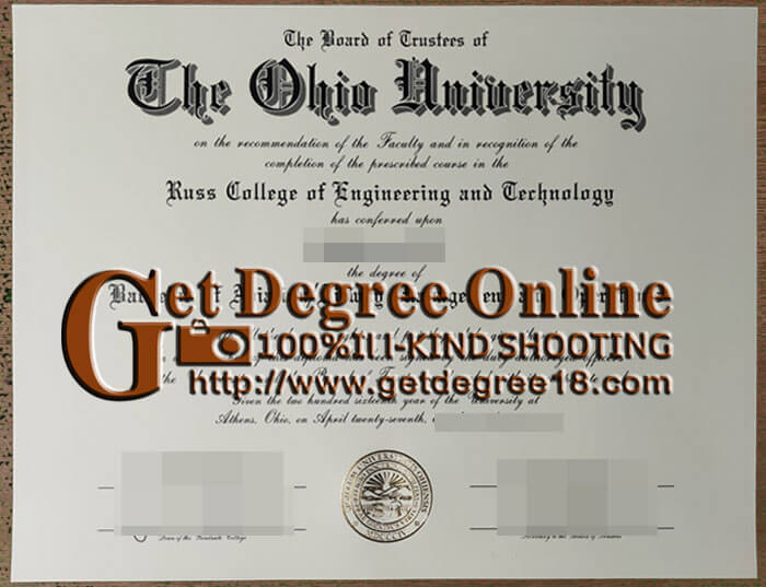 Ohio University fake diploma