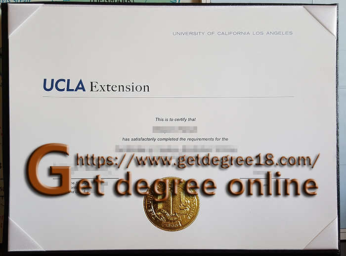 UCLA Extension diploma