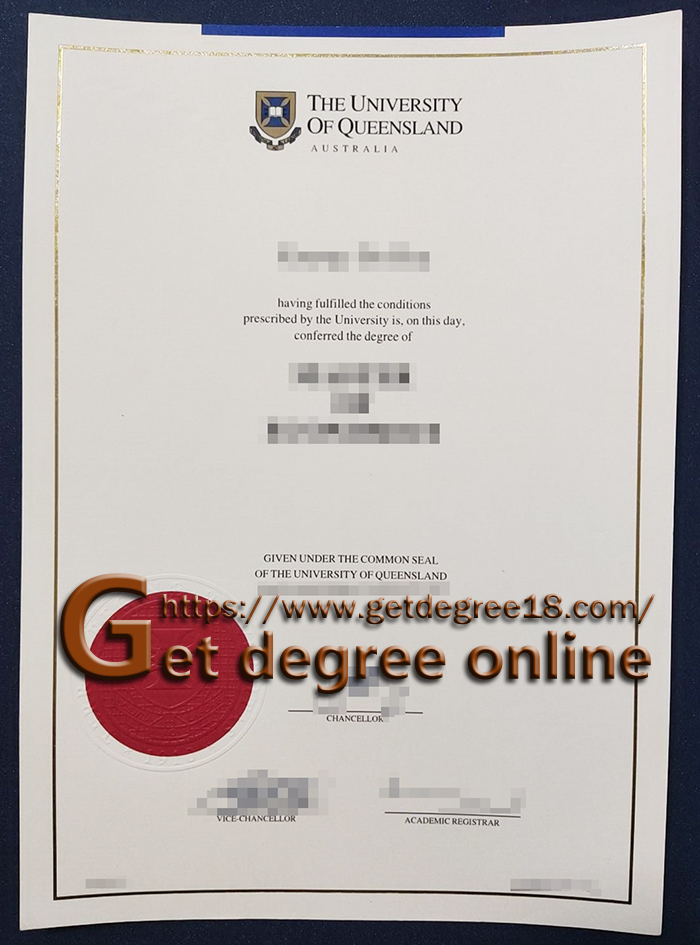 University of Queensland diploma