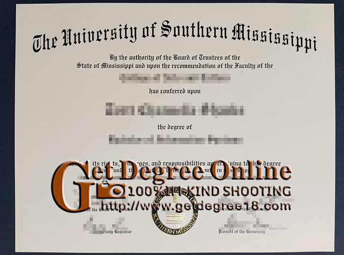 University of Southern Mississippi degree