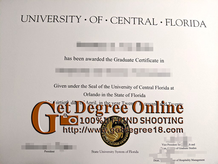 University of Central Florida diploma