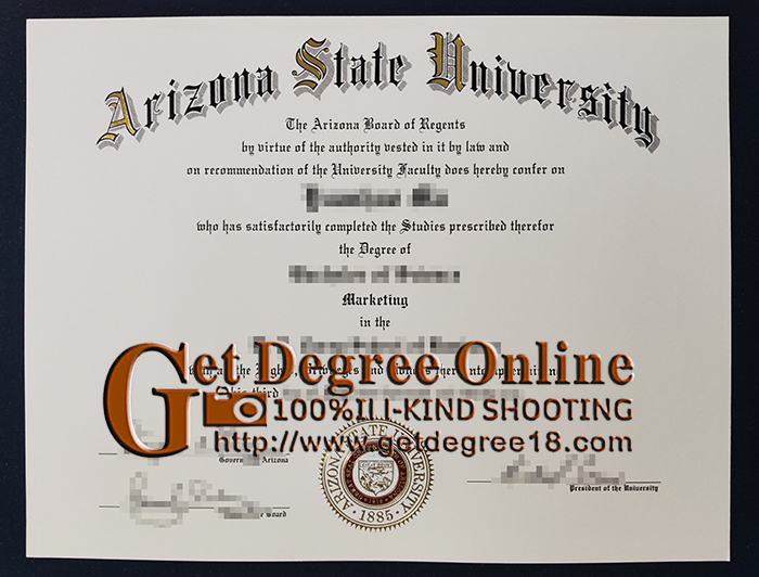 Arizona State University degree