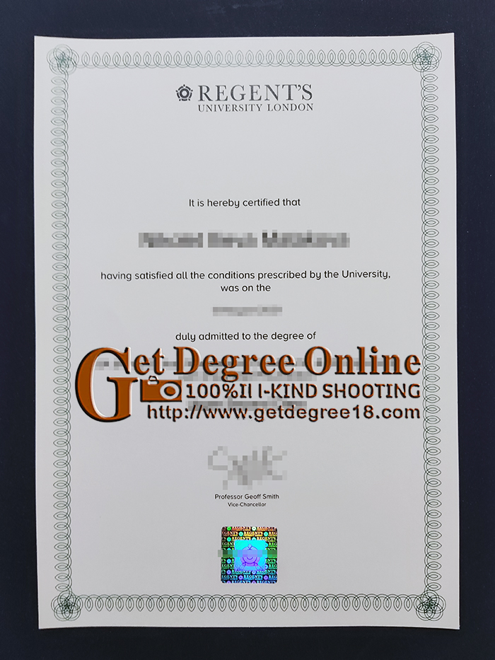 Regent's University London degree