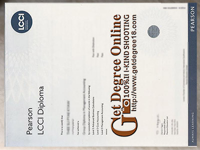 Buy LCCI qualification certificate