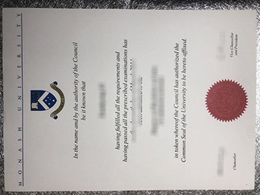 Monash University fake diploma