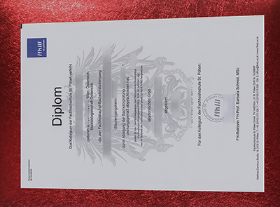 Fake Fachhochschule St. Pölten Diploma