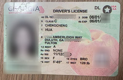 buy fake Georgia driver's license