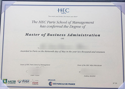 Read more about the article How long does it take to make a fake HEC Paris Diploma