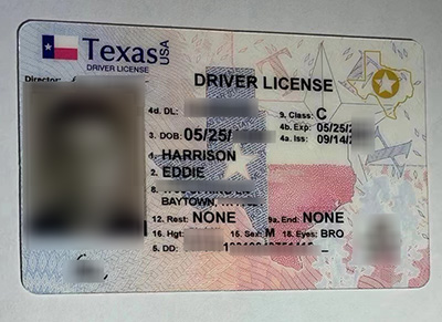 Buy Texas driver’s license