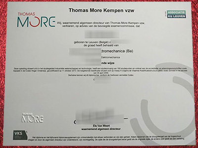 Read more about the article Buy Thomas More Hogeschool fake diploma online