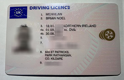 Buy fake UK driver's license