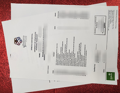 Read more about the article What a fake University of Strathclyde Transcript looks like