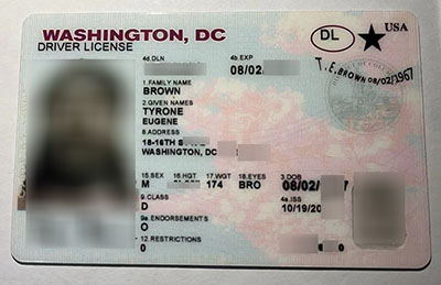 Read more about the article Buy Washington DC Scannable Fake Driver’s License Online