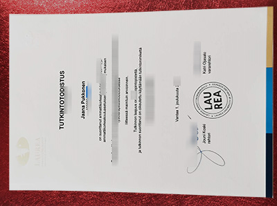 Read more about the article What does a Fake Laurea University of Applied Sciences Diploma look like?