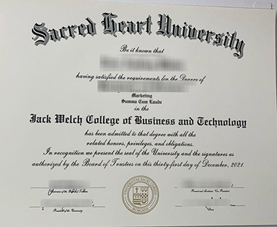 Read more about the article Benefits of having a Fake Sacred Heart University Diploma
