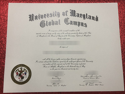 Buy Fake UMGC Diploma