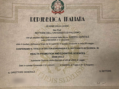 Read more about the article How to Get a Fake Palermo University Diploma Risk Free
