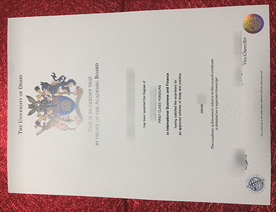 Buy University of Derby Fake Diploma