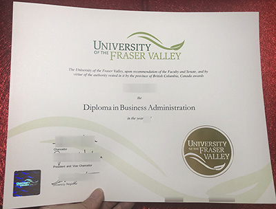 fake UFV diploma