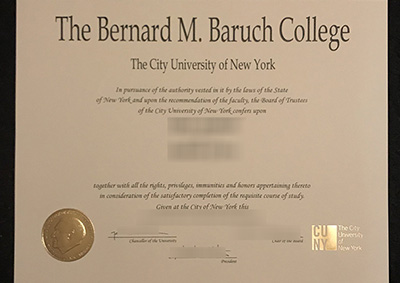 Baruch College Diploma