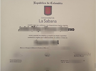Universidad de La Sabana Diploma