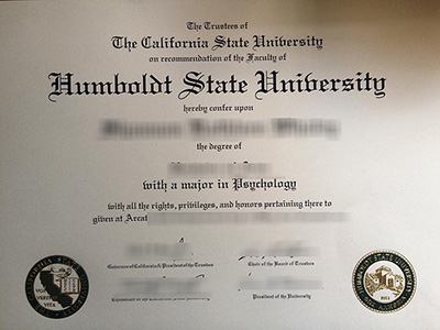 Cal Poly Humboldt Diploma