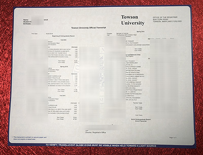 Read more about the article The Easy Way to Get Towson University Transcript