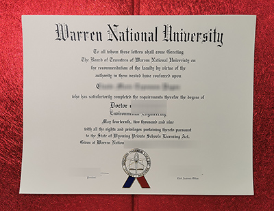 Read more about the article The Unusual Method to Buy Warren National University Diploma